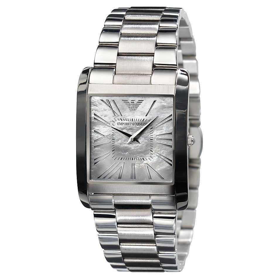 Emporio armani watch discount square